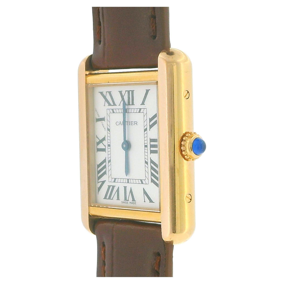 Cartier Tank Solo W5200024 18k Rose Gold Ladies Watch W/Papers 2016
