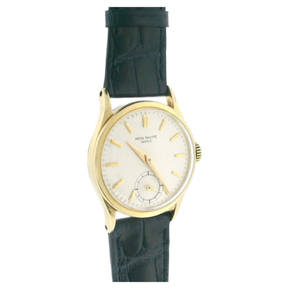 Patek Philippe Calatrava 96 18K Yellow Gold Vintage Watch W/Archives-1948