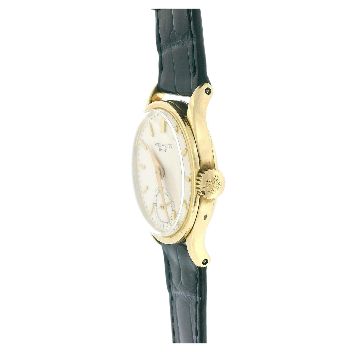 Patek Philippe Calatrava 96 18K Yellow Gold Vintage Watch W/Archives-1948