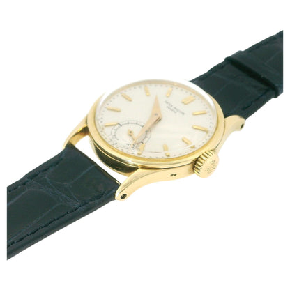 Patek Philippe Calatrava 96 18K Yellow Gold Vintage Watch W/Archives-1948