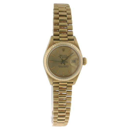 Rolex Datejust 69178 Champagne Dial Ladies Watch