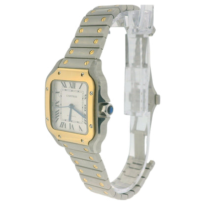 Cartier Santos De W2SA0016 Midsize Two-Tone Ladies Watch
