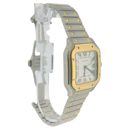 Cartier Santos De W2SA0016 Midsize Two-Tone Ladies Watch