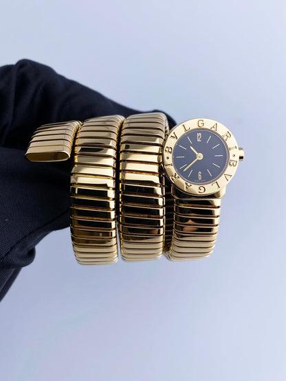Bvlgari  Serpenti Tubogas BB191T 18K Yellow Gold Ladies Watch