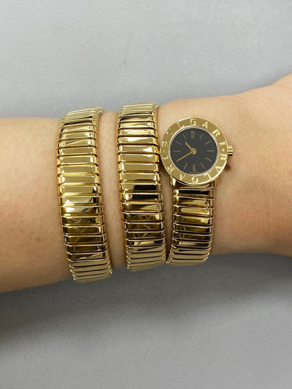 Bvlgari  Serpenti Tubogas BB191T 18K Yellow Gold Ladies Watch