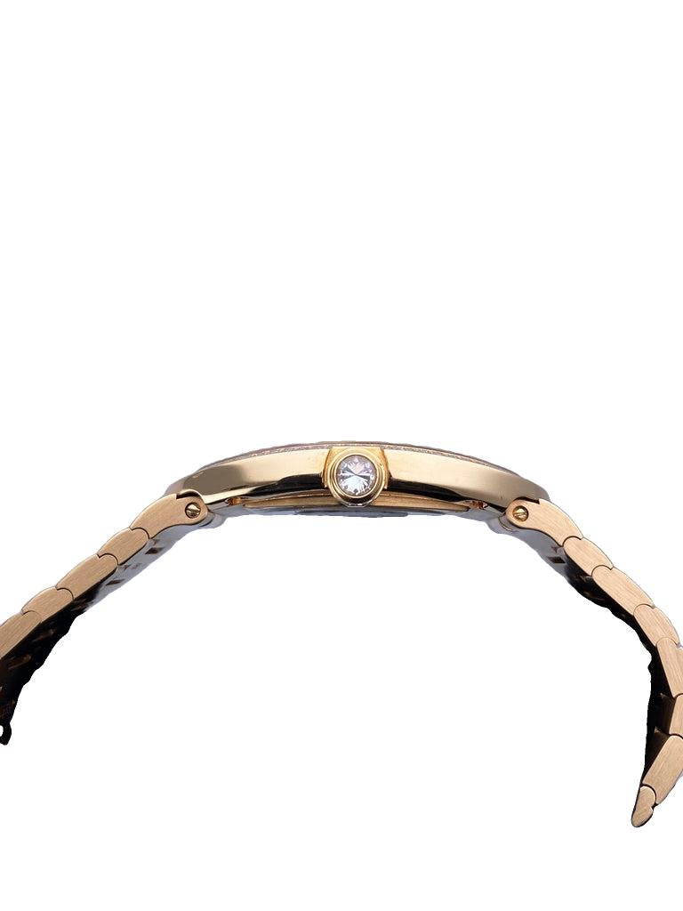 Cartier Baignoire Large WB520003 Diamond 18K Rose W/Box & Papers