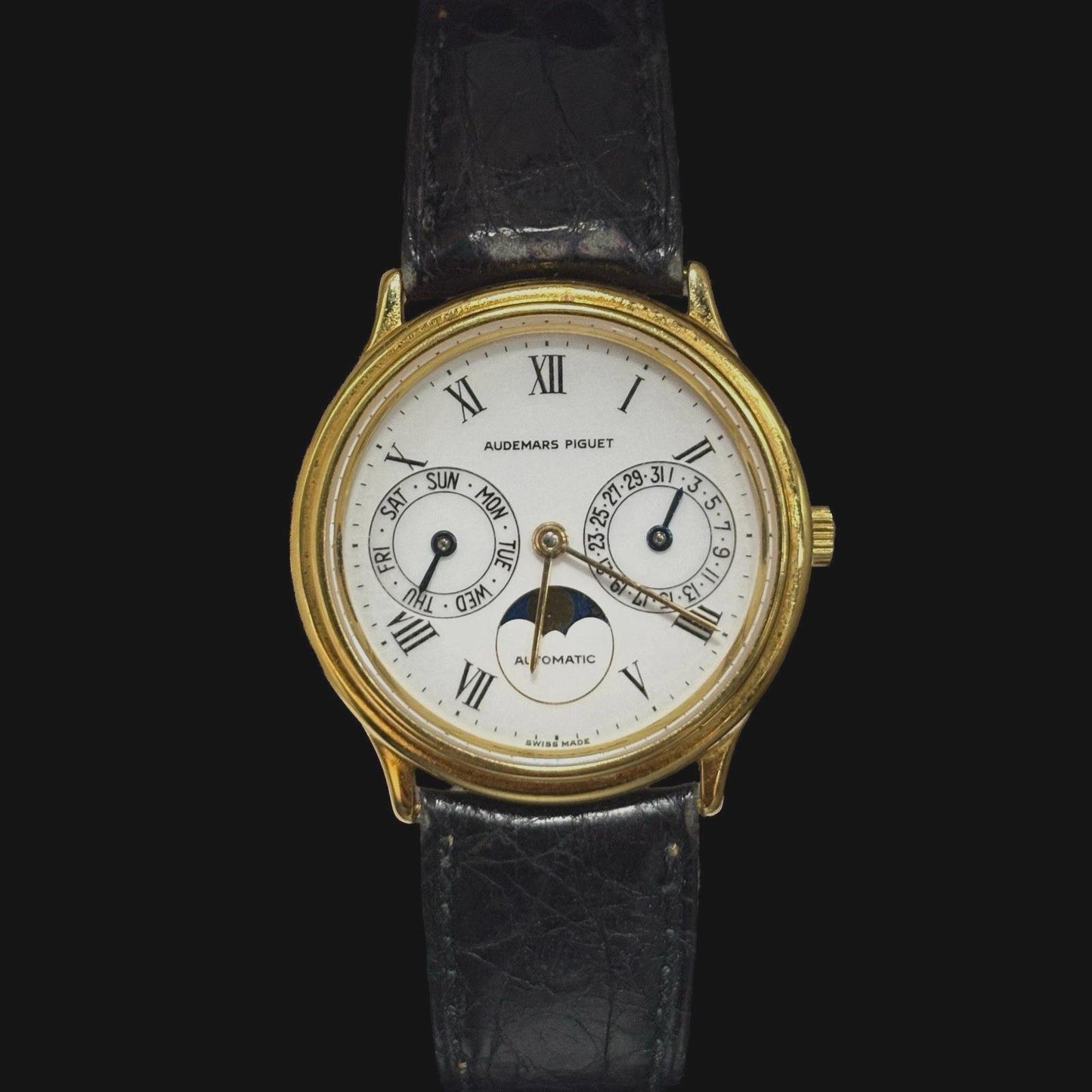 Audemars Piguet Day-Date Moonphase 25589BA 18K Yellow Gold  Watch