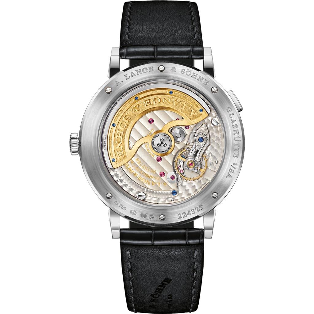 A. Lange & Söhne Saxonia Moonphase 384.026 18K White Gold Box & Papers