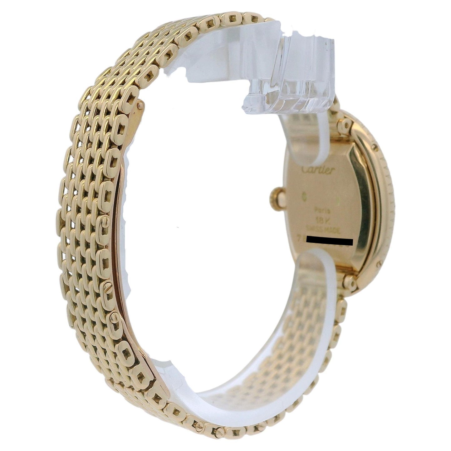 Cartier Baignoire 82091177 18K Yellow Gold Factory Diamond Gran De Ris Bracelet