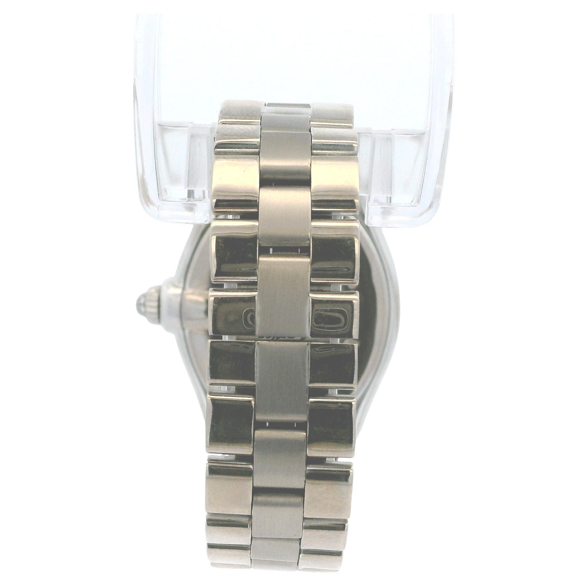 Cartier Roadster WE5002X2 18K White Gold Diamond Ladies Watch
