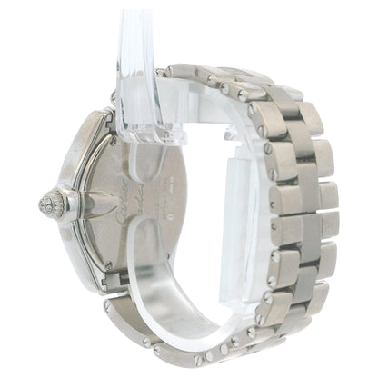 Cartier Roadster WE5002X2 18K White Gold Diamond Ladies Watch