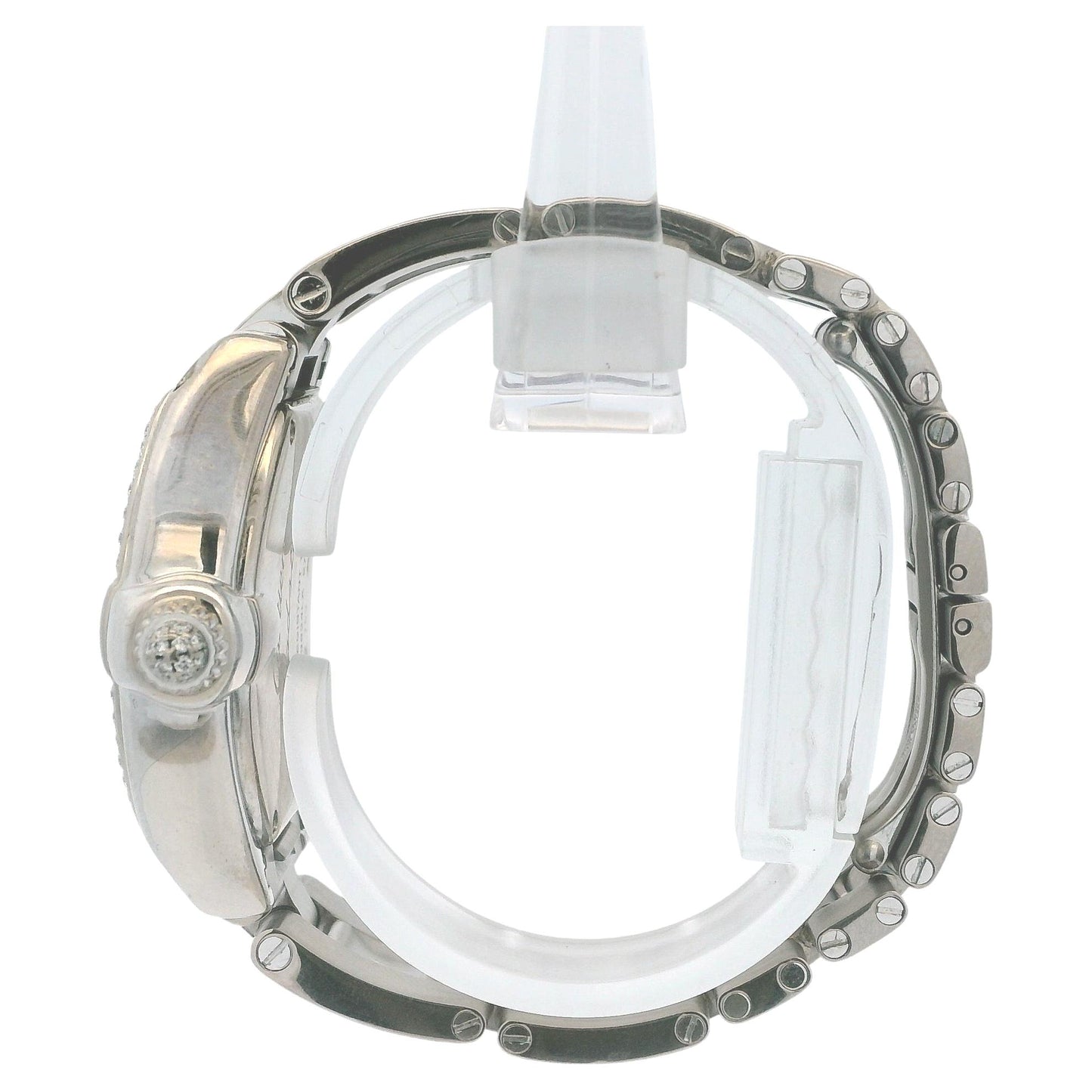 Cartier Roadster WE5002X2 18K White Gold Diamond Ladies Watch