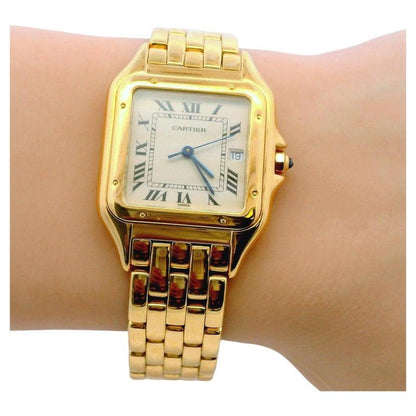 Cartier Panthère Large 18k Yellow Gold Watch