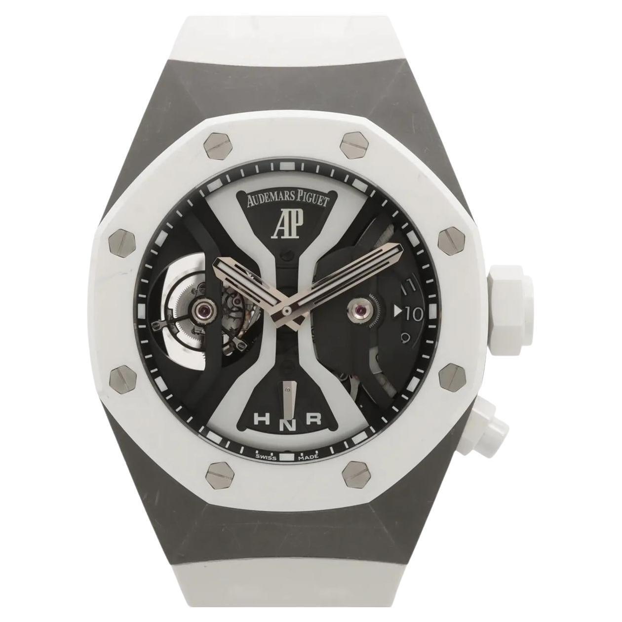 Audemars Piguet 26580IO Concept GMT Tourbillon Watch & Service Card