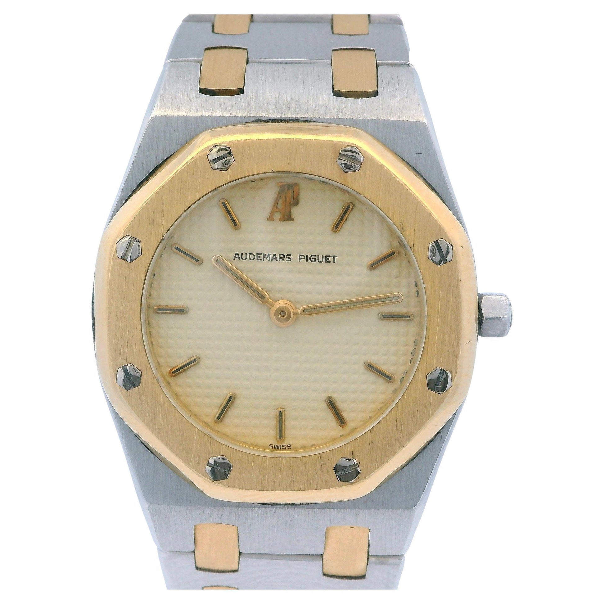 Audemars Piguet Royal Oak 18K Yellow Gold & Stainless Steel Ladies Watch