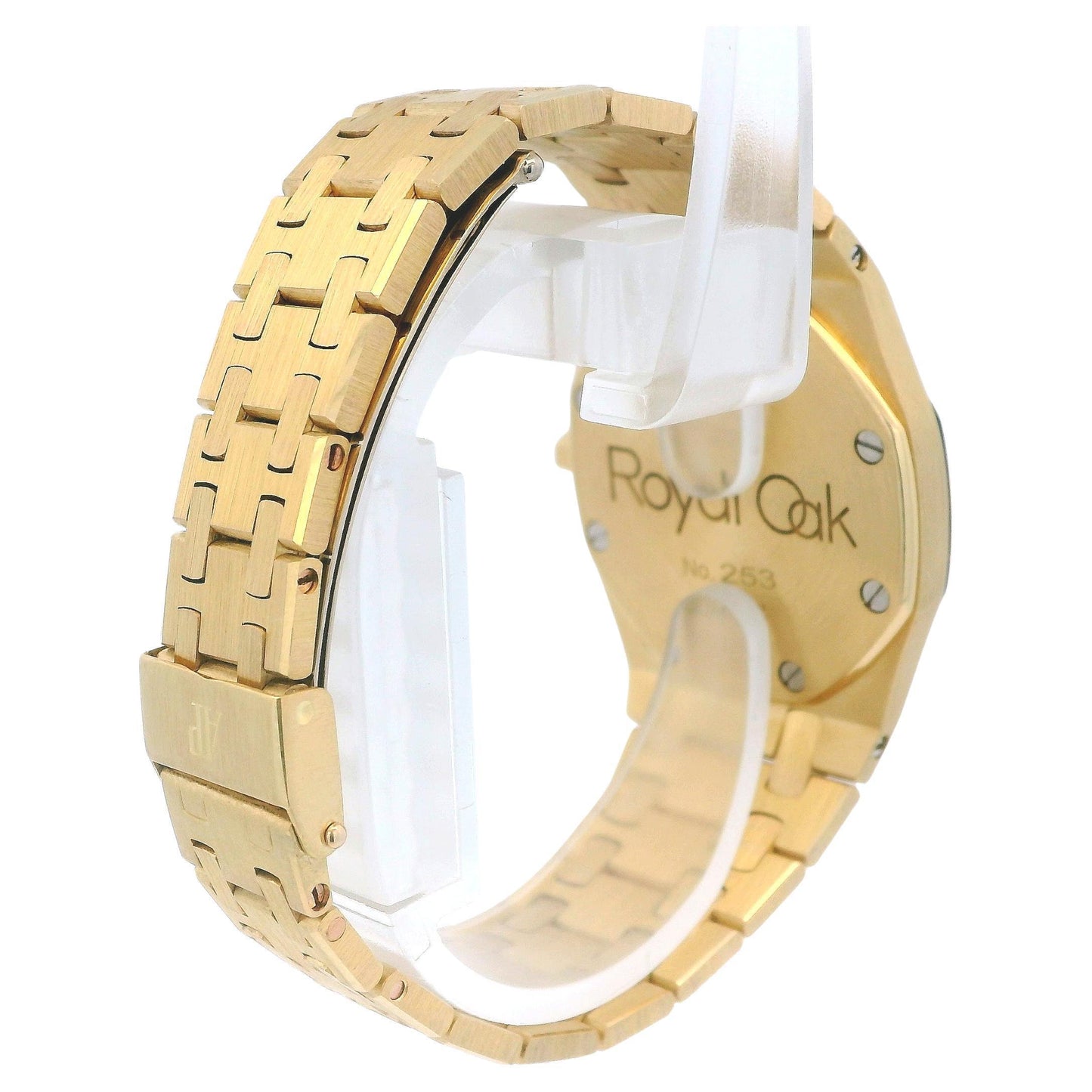 Audemars Piguet  Royal Oak 18K Yellow Gold Quartz Diamond Ladies Watch