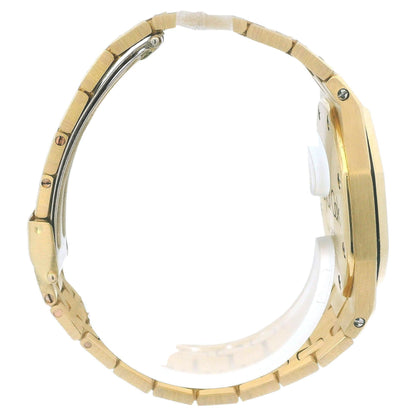 Audemars Piguet  Royal Oak 18K Yellow Gold Quartz Diamond Ladies Watch