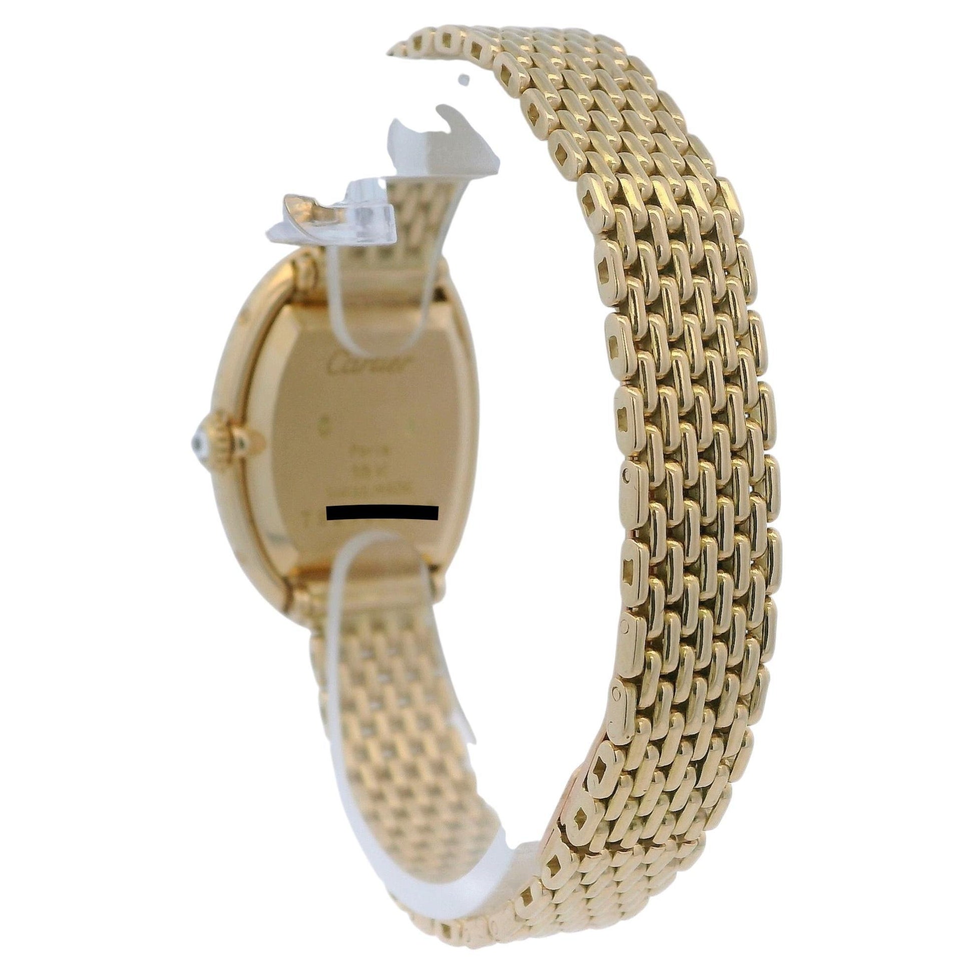 Cartier Baignoire 82091177 18K Yellow Gold Factory Diamond Gran De Ris Bracelet