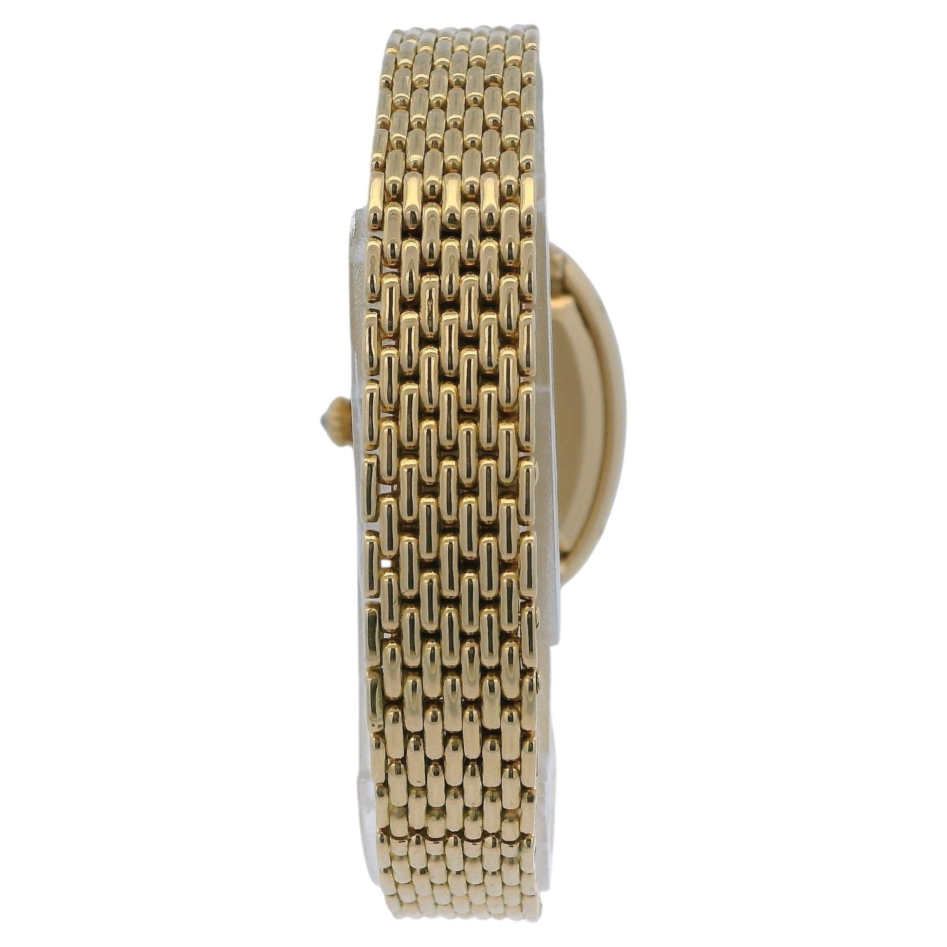 Cartier Baignoire 82091177 18K Yellow Gold Factory Diamond Gran De Ris Bracelet