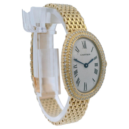 Cartier Baignoire 82091177 18K Yellow Gold Factory Diamond Gran De Ris Bracelet