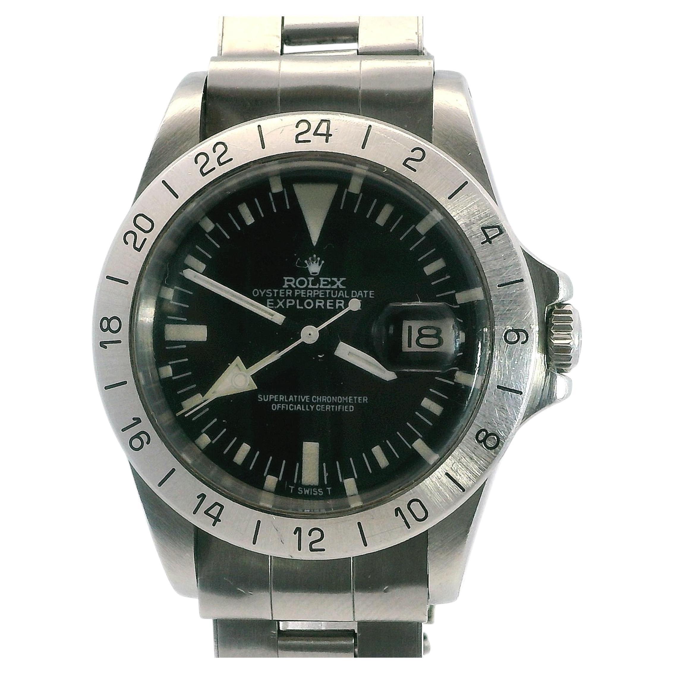 Rolex Explorer II 1655 'Albino Freccione' Vintage Steel Mens Watch