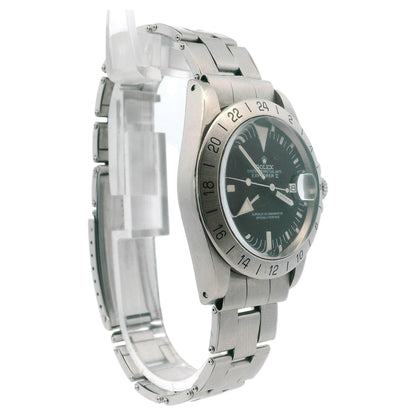 Rolex Explorer II 1655 'Albino Freccione' Vintage Steel Mens Watch W/Papers