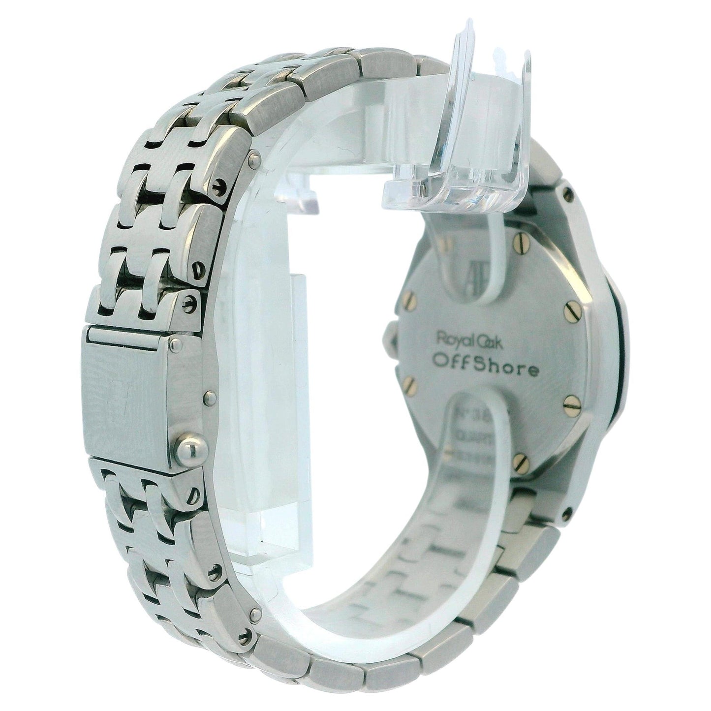Audemars Piguet  Royal Oak Offshore Pink Dial Diamon Bezel Ladies Watch