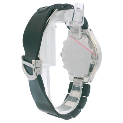 Cartier 21 Chronoscaph W10125U2 Stainless Steel & Rubber Watch