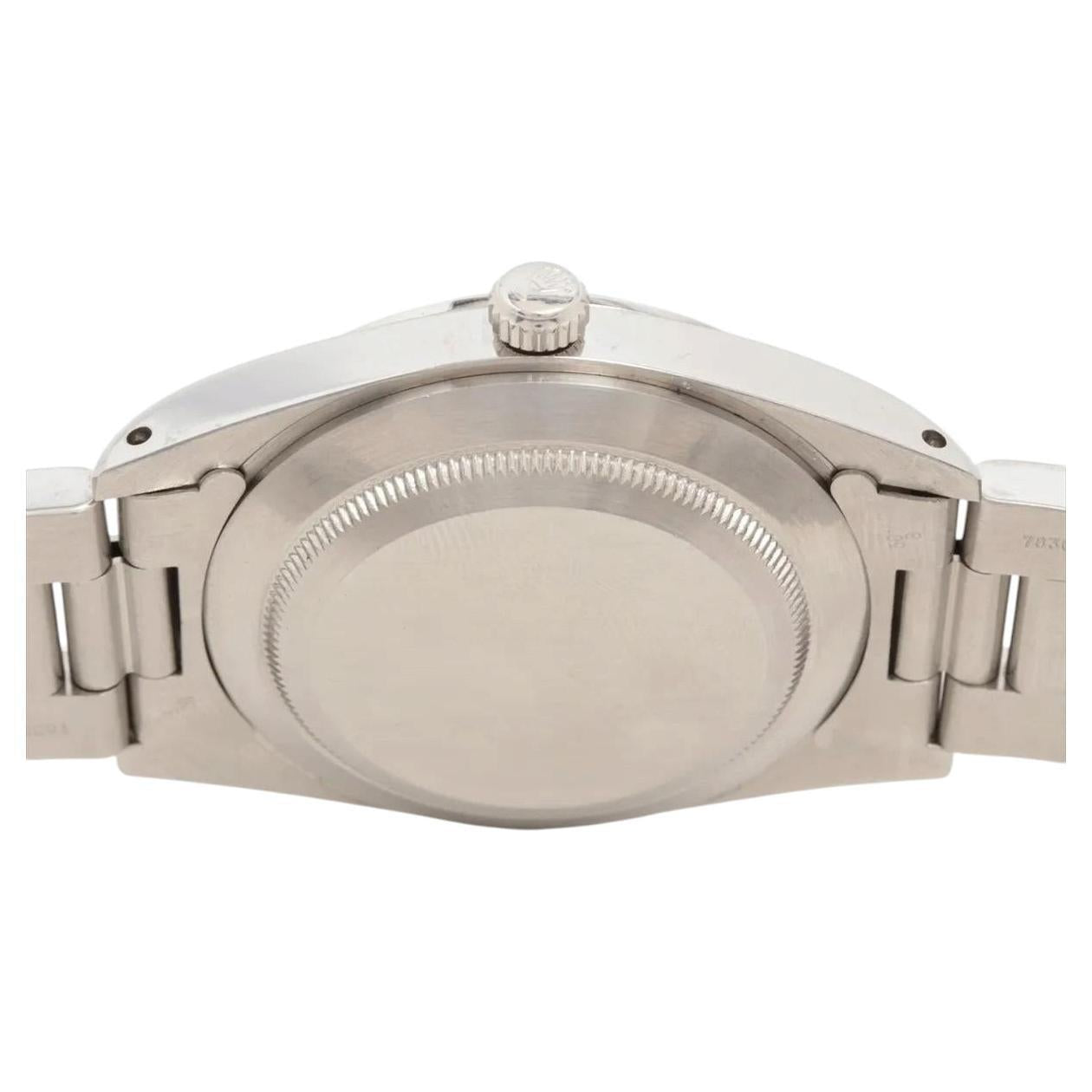 Rolex Milgauss 1019 Steel White Dial 38 MM Vintage Watch