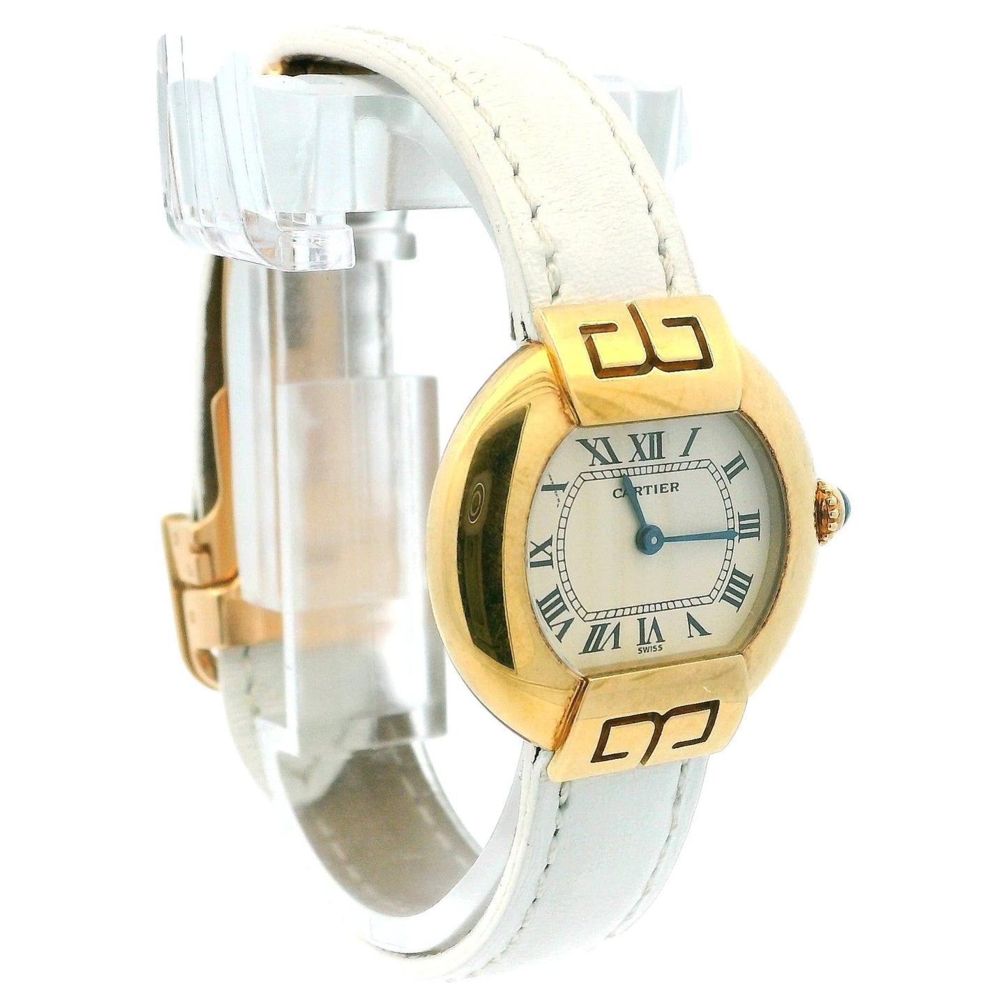 Cartier Ellipse W1513656 Art Deco 18K Yellow Gold Ladies Watch