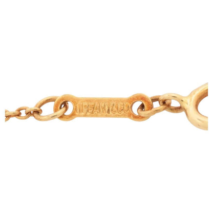 Tiffany 18K Yellow Gold Star of David Necklace