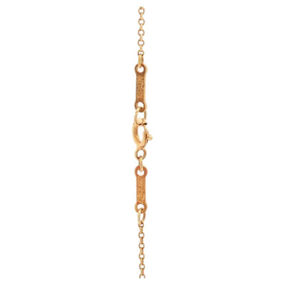Tiffany 18K Yellow Gold Star of David Necklace