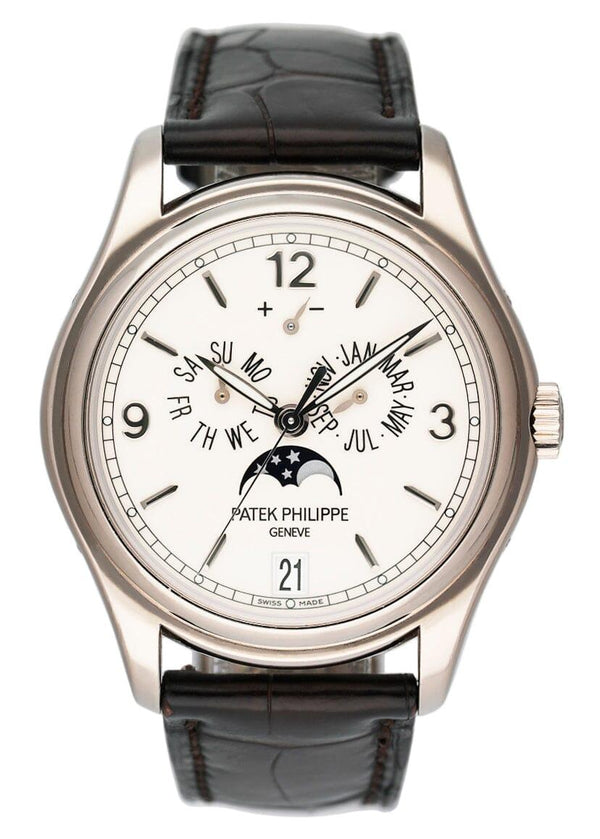 Patek Philippe Annual Calendar 5146G Cream Dial Watch & Papers