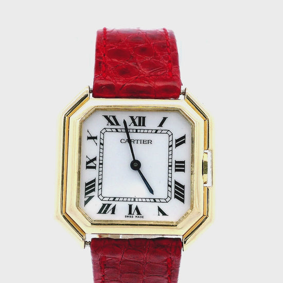 Cartier Ceinture Paris 1700 18K Yellow Gold Automatic Watch