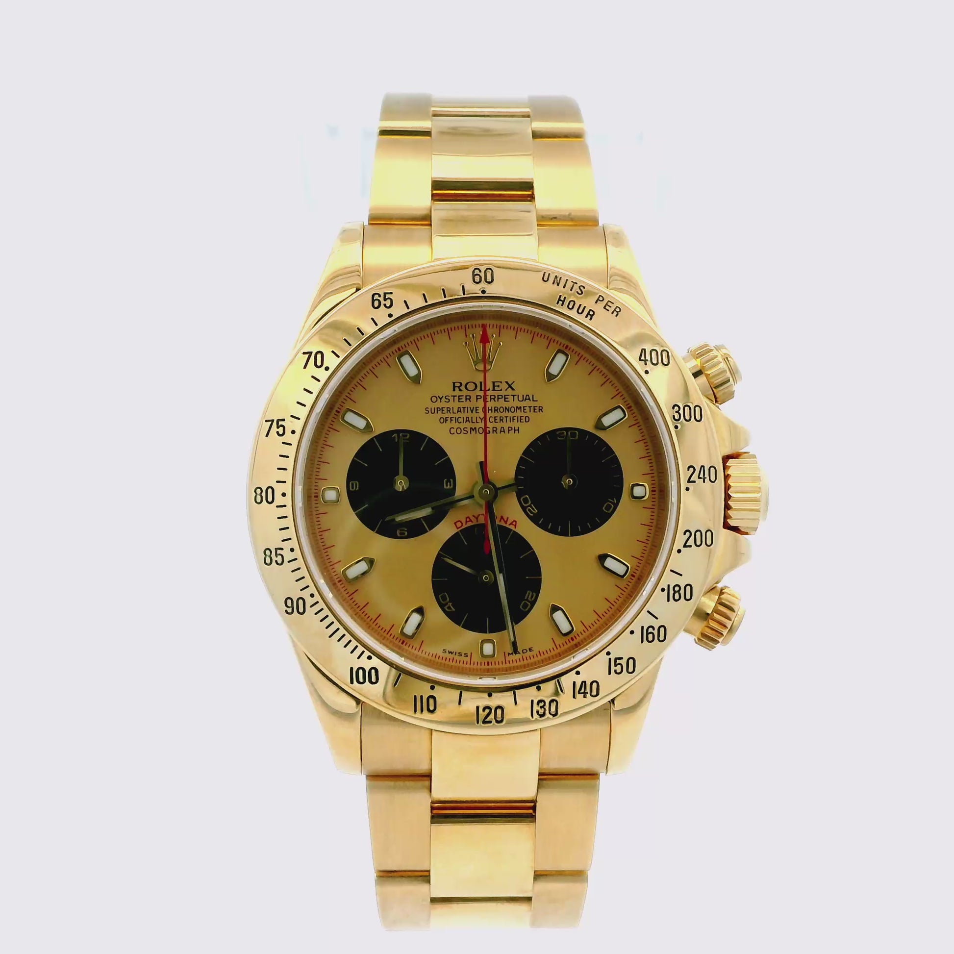 Rolex Daytona 116528 Champagne Dial 'Paul Newman' Box & Papers