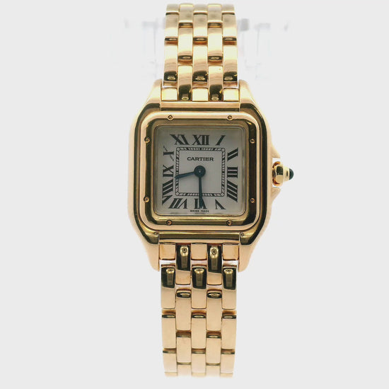 Cartier Panther Small WGPN0008 18k Yellow Gold Ladies Watch(Pre-Owned)