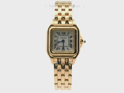 Cartier Panther Small WGPN0008 18k Yellow Gold Ladies Watch(Pre-Owned)