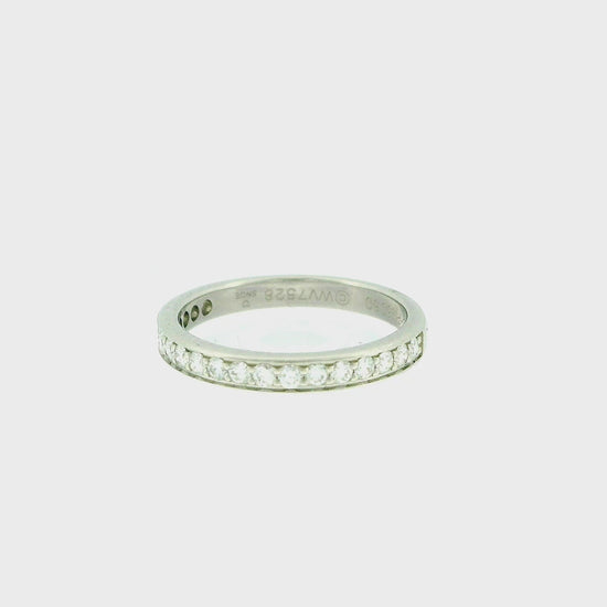 Cartier Eternity Platinum Diamond Band size 50