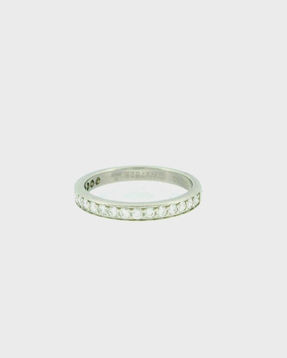 Cartier Eternity Platinum Diamond Band size 50