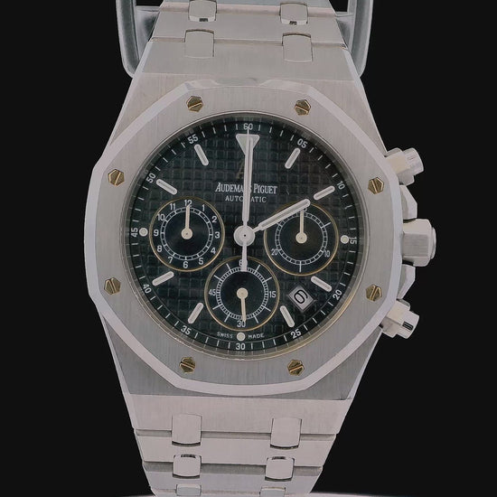 Audemars Piguet Royal Oak 25860ST Blue Dial Box & Papers