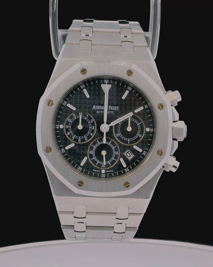 Audemars Piguet Royal Oak 25860ST Blue Dial Box & Papers