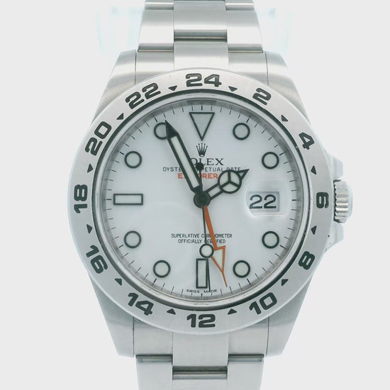 Rolex Explorer II 216570 Mens Watch Box Papers