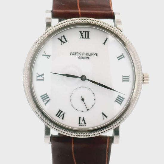 Patek Philippe Calatrava 3919G Watch & Papers