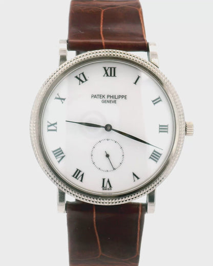 Patek Philippe Calatrava 3919G Watch & Papers