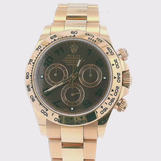 Rolex Daytona Cosmograph 116505 18K Rose Gold