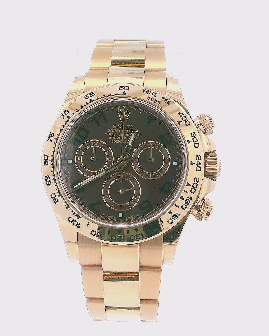 Rolex Daytona Cosmograph 116505 18K Rose Gold