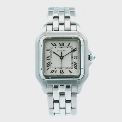Cartier Panthere Large 1300 Stainless steel Watch.