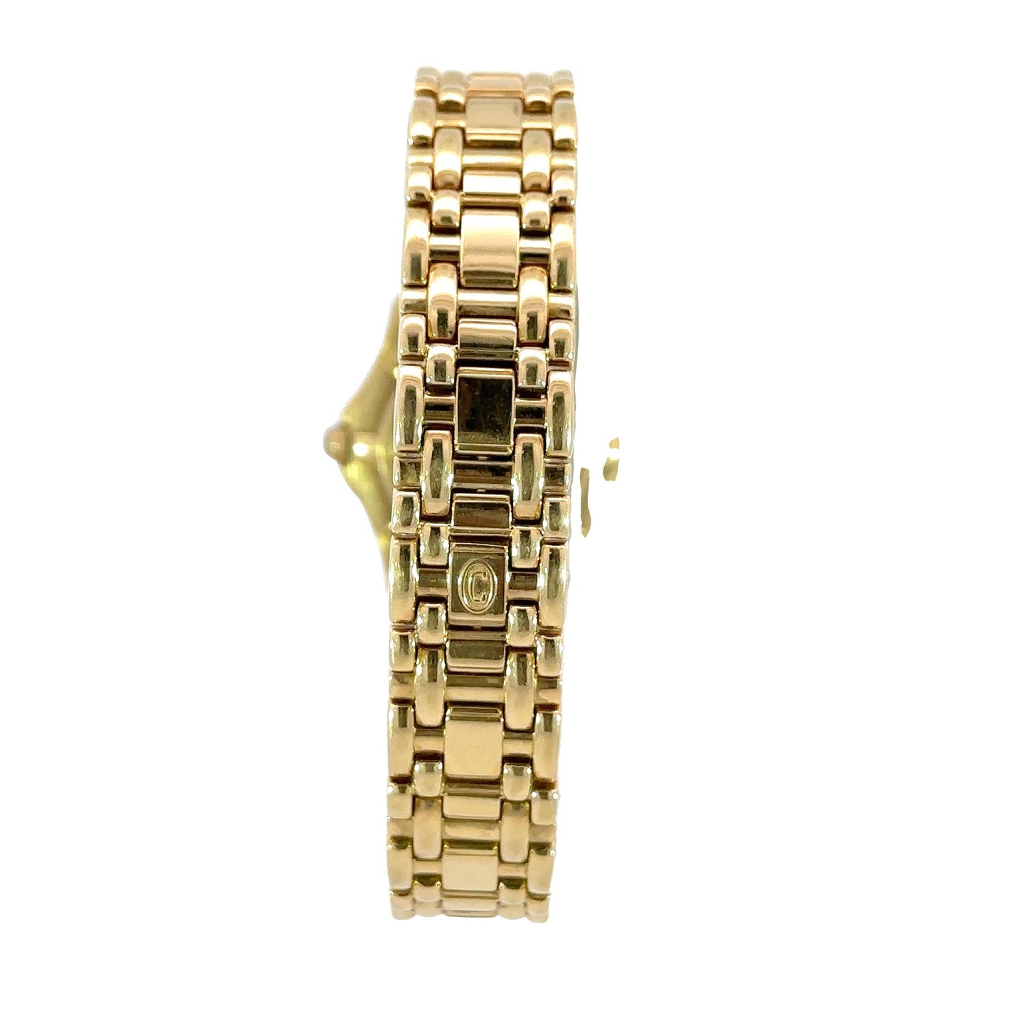 Concord Saratoga 18k Yellow Gold Diamond Dial Watch