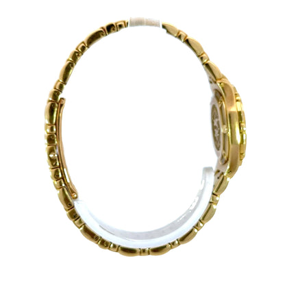 Concord Saratoga 18k Yellow Gold Diamond Dial Watch