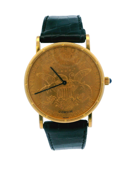 Corum $20 Gold Coin Mechanical Watch